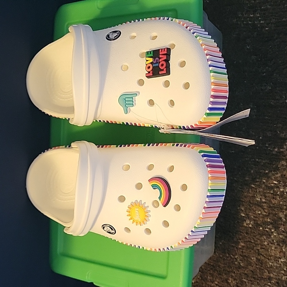 Women Pride Crocs